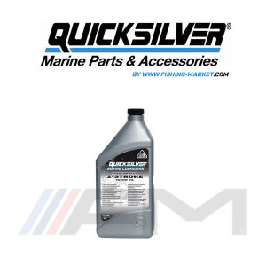 QUICKSILVER Premium Plus 2-Stroke Marine Engine Oil - Моторно масло за 2-тактов извънбордов двигател - 1 л.
